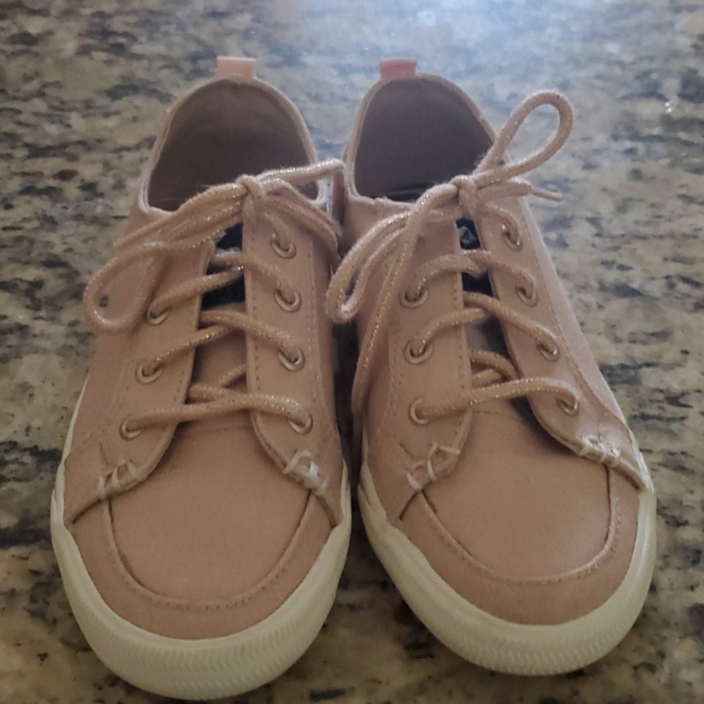 SPERRY SC-LOUNGE LTT BLUSH SIZE GIRLS 12 1/2